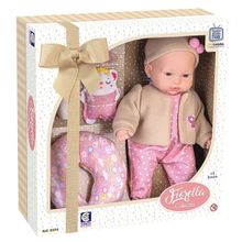 Boneca Bebê Coleção Fiorella Com Acessórios Cotiplás - 2834