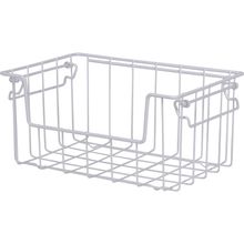 Cesto Organizador Empilhável de Aço Viena Branco Bel