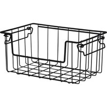 Cesto Empilhável Organizador Preto Viena Bel