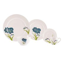 Jogo de Jantar 60 Peças Amarilis Porcelana Real By Schmidt