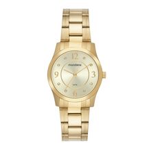 Relogio Mondaine Feminino Ref: 99831lpmvda1 Casual Aço Dourado