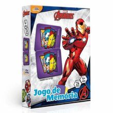 Jogo de Memória Avengers 24 pares 8038 - Toyster