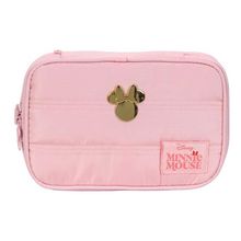 ESTOJO BOX MINNIE TEEN TRIPLE PUFFER ROSA XERYUS