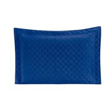 Porta Travesseiro Com Debrum Requinte Liso 01 Peça - Azul Royal
