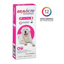 Antipulgas e Carrapatos MSD para Cães de 40 a 56 kg Bravecto