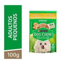 Ração Úmida para Cães Adultos Minis & Pequenos Extralife Sabor Frango Dog Chow 100G