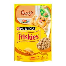 Ração Úmida para Gatos Adultos Frango 85g Friskies
