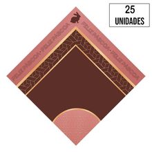 Embalagem Para Ovo Coelho Clássico Rose 500g A 750g - 25 Un