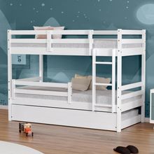 Treliche Infantil Slim Grade Proteção Madeira Branco