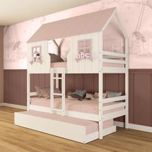 Treliche Casinha Encantada Madeira Maciça Megamobilia