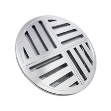 Ralo Anti Inseto Inteligente Redondo 15x15cm Banheiro Lavatório Cromado Abs