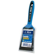 Trincha Dupla Esmalte Sintético 3 - 445-7 - Pinceis Atlas Trincha Dupla Esmalte Sintetico 3 Atlas 445-7