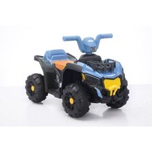 Carro Elétrico Infantil 6v Quadriciclo De Passeio Azul