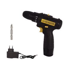 Parafusadeira E Furadeira Bateria 12v Com Mandril Led Embutido Bivolt