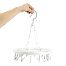 Varal Redondo Prático Com 16 Prendedores - Secagem Eficiente Para Espaços Compactos