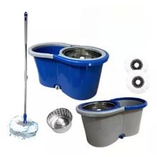 Mop Esfregão Rodo Balde Giratório Com Alça - Sortido