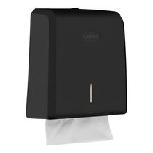 Dispenser Elegante Para Papel Toalha 1-3 Dobra - Preto - Alta Durabilidade E Praticidade