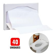 Protetor Descartável Para Assento Sanitário - Higiene E Conforto Em Qualquer Lugar!