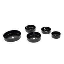 Kit 8 Peças Serra Copo Aço Carbono Para Madeira, Plástico E Fibrocimento - Dtools