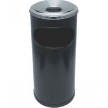 Cinzeiro Lixeira Coleta De Bituca Para Fumódromo Esmaltada