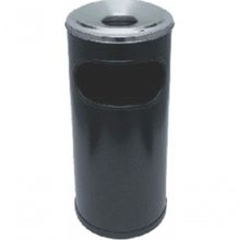 Cinzeiro Lixeira Coleta De Bituca Para Fumódromo Esmaltada