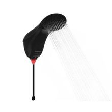 Chuveiro Ducha Eletrônica Sublime Preta 5500W Zagonel Alta Vazão Temp Progressiva Solar-gás 110V