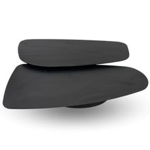 Conjunto Mesa De Centro Organica Board 138x60cm ébano