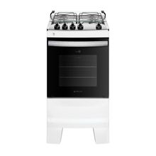 Fogão 4 Bocas Atlas Agile Up Com Mesa Inox E Acendimento Automatico Branco Bivolt
