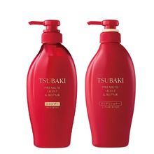 Tsubaki Premium Moist e Repair Shampoo 450ml + Condicionador 450ml