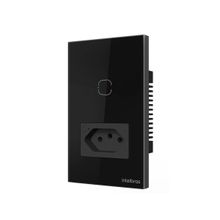 Tomada Smart Wi Fi 10A ETS 2001 Preta INTELBRAS