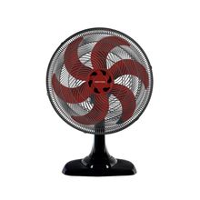 Ventilador Osc Mesa Turbo 6 50cm 6 Pás 220v cor aplicada Preto Vermelho