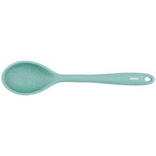 Colher de Silicone Brinox Flex 27,5cm Resiste Alta Temperatura Verde
