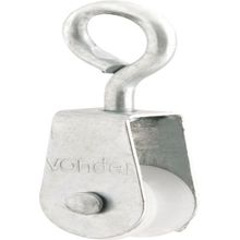 Roldana plástica 2cm com olhal 10kg Vonder