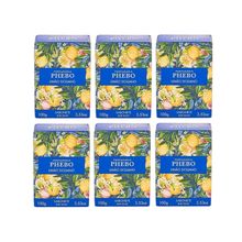 Kit 6 Sabonete Em Barra Phebo Limão Siciliano 100g Cada