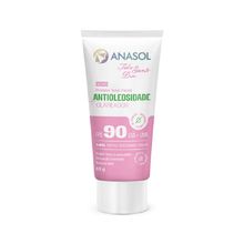 Protetor Solar Facial Anasol Todo Santo Dia Antioleosidade Clareador Fps90 40g