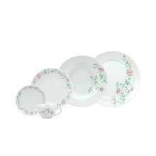 Jogo de Jantar 20 Peças Chá Tereza Porcelana Schmidt