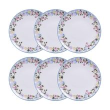 Conjunto 6 Pratos Rasos 25cm Porcelana Aura Tramontina