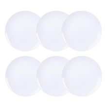 Jogo 6 Pratos Rasos Sophia em Porcelana 28 cm Tramontina