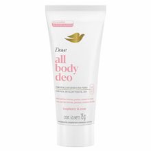 Desodorante Corporal em Creme Dove All Body Deo Raspberry e Rose 75g