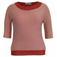 Blusa Pau a Pique Listrada Telha