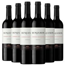 Kit 6 Garrafas Benjamin Cabernet Sauvignon