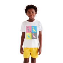 Camiseta Est Pica Pau Halftone Reserva Mini