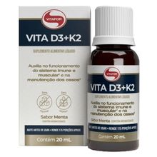 Vita D3 + K2 Líquida Vitafor 20ml
