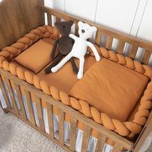 Trança Protetora para Berço e Cama Percal Caramelo