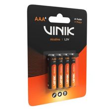 1x Pilhas Alcalina AAA 1.5V 2 Pilhas VP3AB4A Vinik