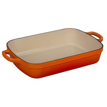 ASSADEIRA LE CREUSET RETANGULAR SIGNATURE 33CM LARANJA 20184330902422