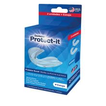 PROTETOR BUCAL ANTI BRUXISMO PROTECT IT 2un