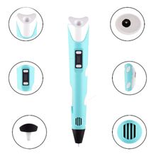 Caneta De Desenho De Impressão 3d Com Lcd Pla e ABS P62-2 OEM