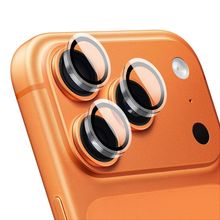 Protetor de Lente para iPhone 17 Pro Max - Survivor - Transparente com molde aplicador - Frame para câmera - Gshield