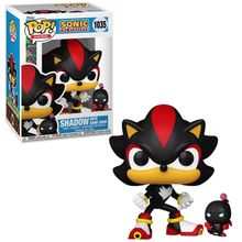 Funko Pop Sonic The Hedgehog 1035 Shadow With Dark Chao